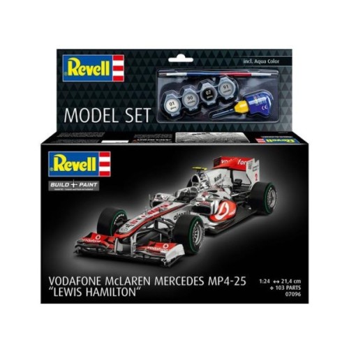 Збірна модель Revell набір McLaren Mercedes MP4-25 «Льюїс Гамільтон», рівень 4, 1:24 (RVL-67096)