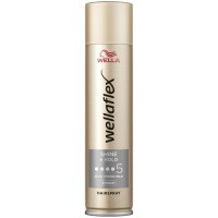Лак для волосся WellaFlex Shine & Hold 5 Ultra Strong Hold 400 мл (4056800922680/4064666594118)