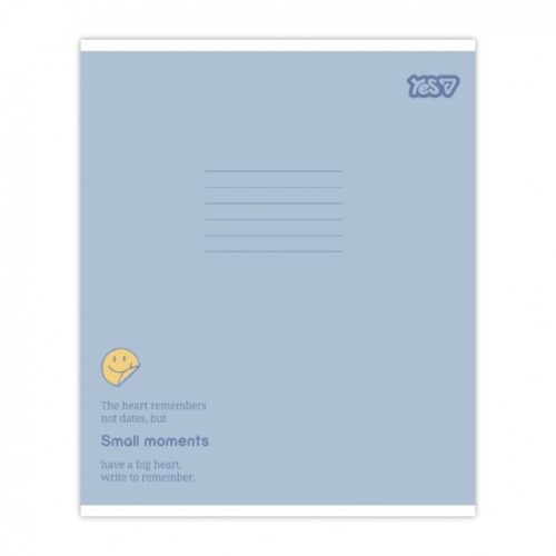 Зошит Yes Small moments А5 12 аркушів лінія (768686)