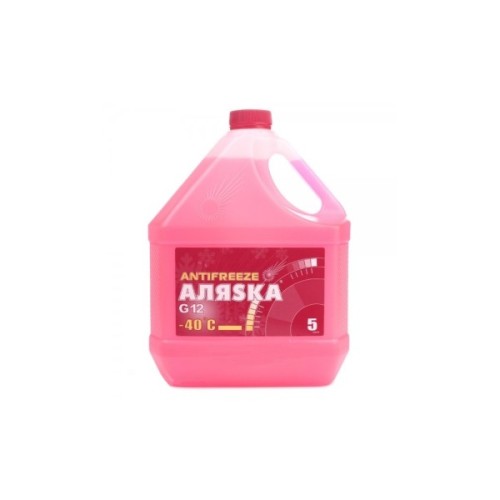 Антифриз Аляsка -40 G12 червоний 5л (5527)