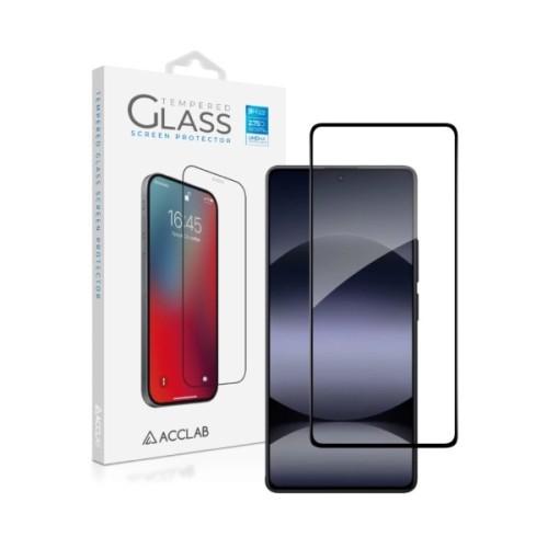 Скло захисне ACCLAB Full Glue Xiaomi Redmi Note 14S 4G Black (1283126620805)
