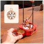 Конструктор Robotime Rokr 3D Санта на санях (MCD05)