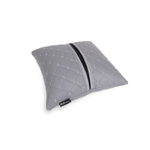 Подушка EVAtech ECO 30x30 см сіра з сірою ниткою (SPSCSGG)