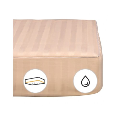 Наматрацник MirSon антиалергенний Carmela Waterproof Eco 233/2 90x190 см (2200000371911)