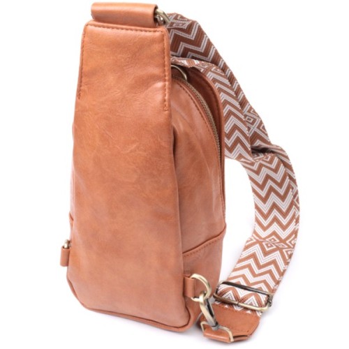 Сумка Vintage Через плече з екошкіри Руда (22793)