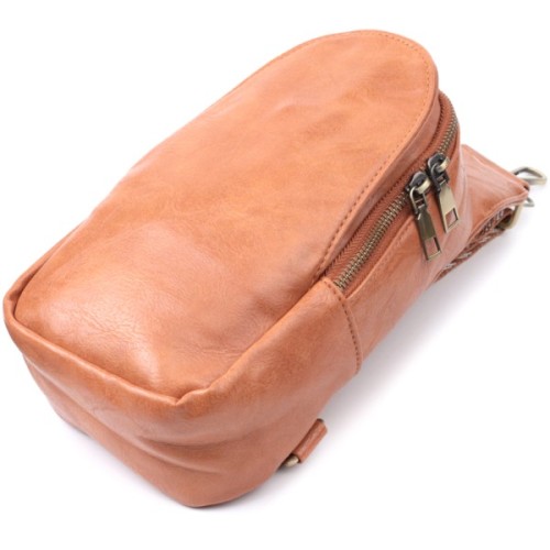 Сумка Vintage Через плече з екошкіри Руда (22793)