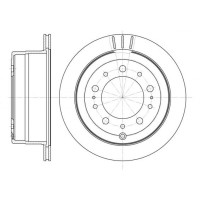 Гальмівний диск REMSA 6948.10