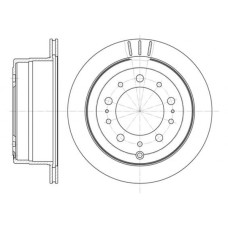 Гальмівний диск REMSA 6948.10