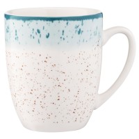 Чашка Ardesto Siena, 360мл, порцеляна, біло-блакитний (AR2936SWB)