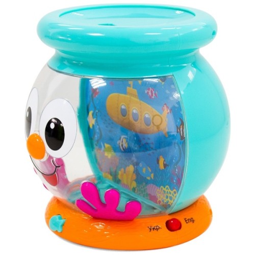 Розвиваюча іграшка Kiddi Smart Інтерактивна навчальна іграшка Smart-Акваріум українська та англійська мова (207659)