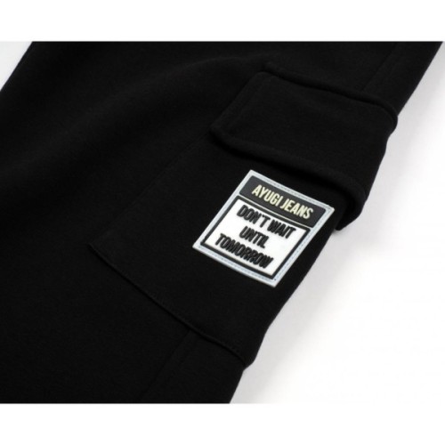 Спортивний костюм дитячий A-Yugi трикотажний (7036-K-164G-black)