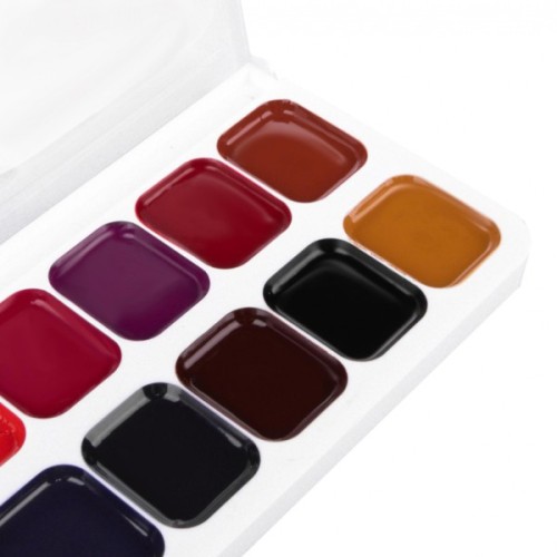 Акварельні фарби Yes Orange Line 18 кольорів б/п (110300)