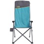 Крісло складане Uquip Justy XL Blue/Grey (244037) (DAS303232)