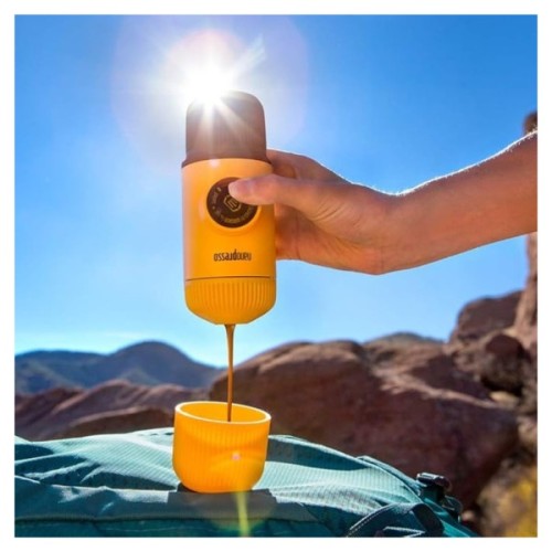 Кавоварка кемпінгова Wacaco Nanopresso жовта (WNANOYELLOW)