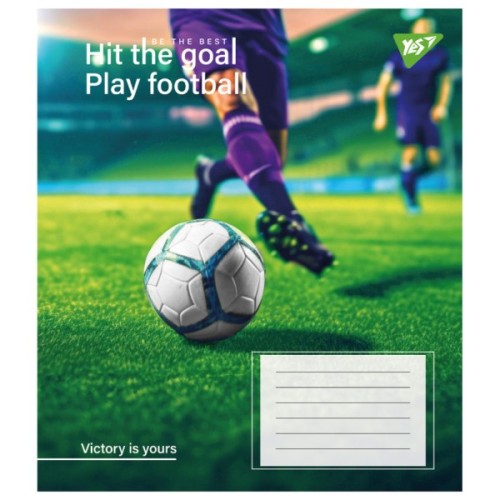 Зошит Yes Hit the goal 48 аркушів лінія (767390)