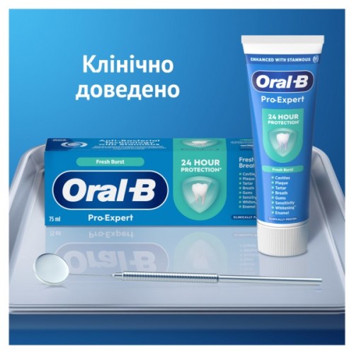 Зубна паста Oral-B Pro-Expert Професійний захист 75 мл (8006530090674)