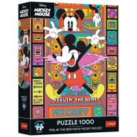 Пазл Trefl Premium Plus Mickey&Friends Відчуй ритм з Міккі Маусом 1000 елементів (5900511121421)