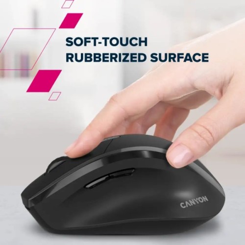 Мишка Canyon OnClick 17 Wireless Black (CNE-CMSW17B)