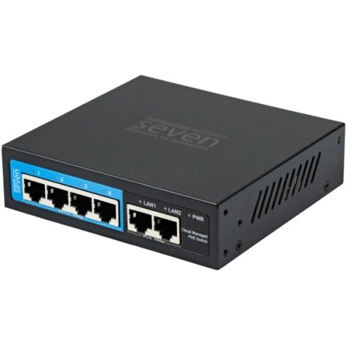 Комутатор мережевий SEVEN Systems PS204D