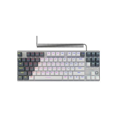 Клавіатура Lorgar Azar 514TKL RGB Mechanical USB UA White/Grey (LRG-GK514TKL-WH-UA)