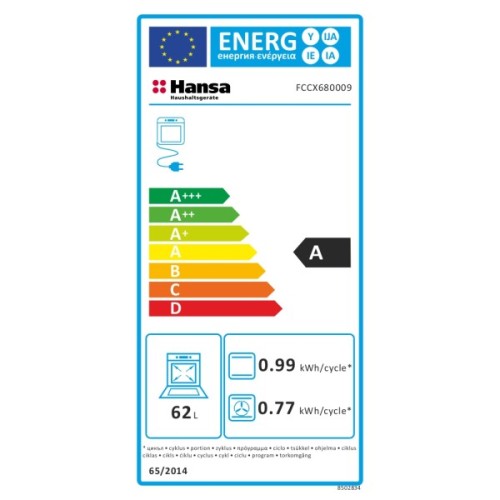 Плита Hansa FCCX680009