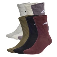 Шкарпетки Adidas Cushioned Crew Sock JP1716 6P мультиколор XL (46-48) (4067901902228)