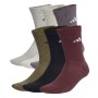 Шкарпетки Adidas Cushioned Crew Sock JP1716 6P мультиколор XL (46-48) (4067901902228)