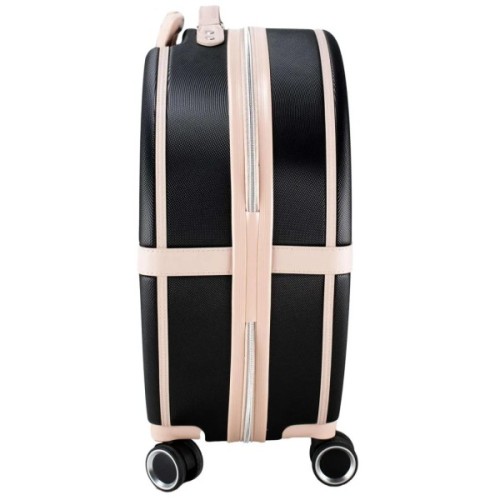 Валіза Semi Line 24" (M) Black/Pink Cream (T5671-3) (DAS302671)