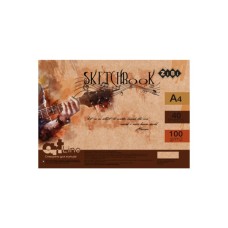 Альбом для малювання ZiBi А4, Скетчбук ART Line 40 аркушів, пружина білий блок (ZB.1486)