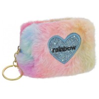 Гаманець дитячий Cool For School Брелок пухнастий Rainbow (CF87110)