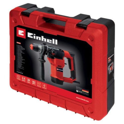 Перфоратор Einhell TC-RH 28 3F, 950 Вт, SDS+, бочковий, 3.5 Дж, 990 об/хв, кейс (4258002)