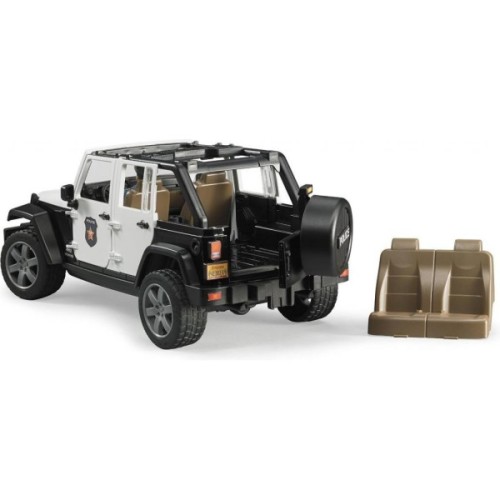 Масштабна модель автомобіля Bruder Джип Wrangler Unlimited Rubicon Police (02526)