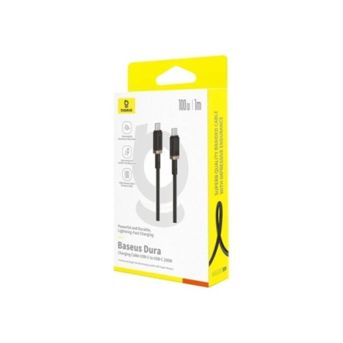 Дата кабель USB-C to USB-C 1.0m 100W gold/black Baseus (P10377803U01-00)