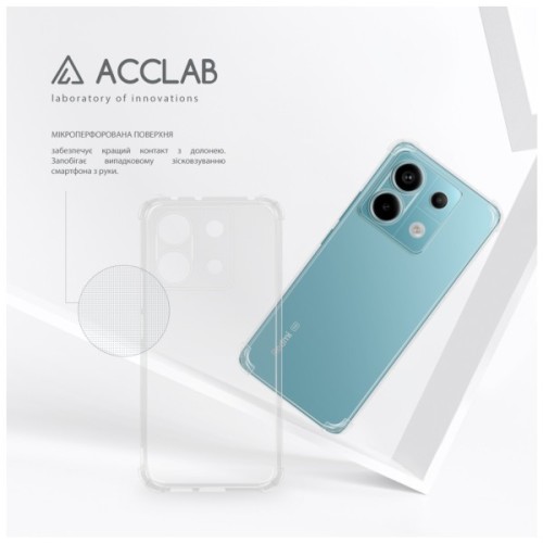 Чохол до мобільного телефона ACCLAB ShockProof Xiaomi Redmi Note 13 Pro 5G Transparent (1283126592331)