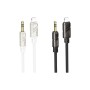 Кабель мультимедійний Lightning to 3.5mm M 1.0m black BOROFONE (6941991117749)