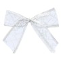 Прикраса декоративна Chomik бант органза 4 шт, 10 х 10 см, срібний (5900779853737_2)