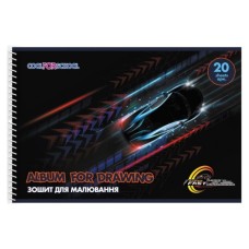 Альбом для малювання Cool For School на пружині Speed 20 аркушів (CF60903-06)