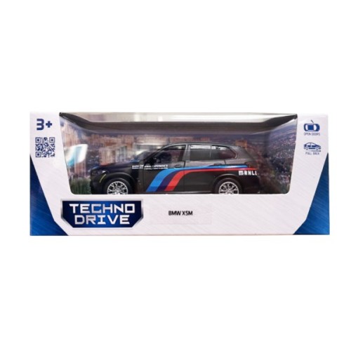 Масштабна модель автомобіля TechnoDrive BMW X5M (чорний) (250360)