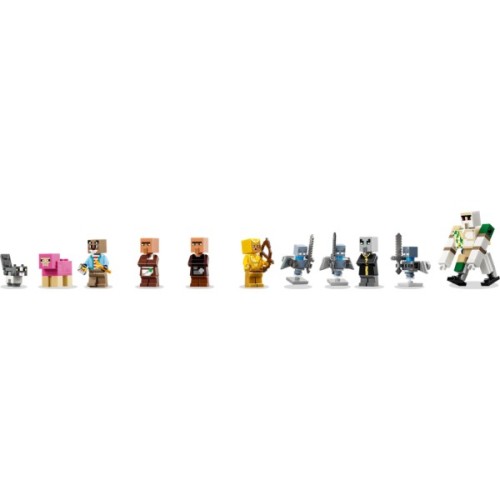 Конструктор LEGO Minecraft Напад викликача на село (21596)