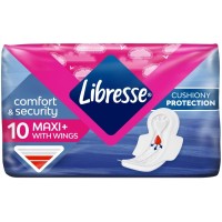 Гігієнічні прокладки Libresse Maxi Normal Wing 10 шт (7310790088137)