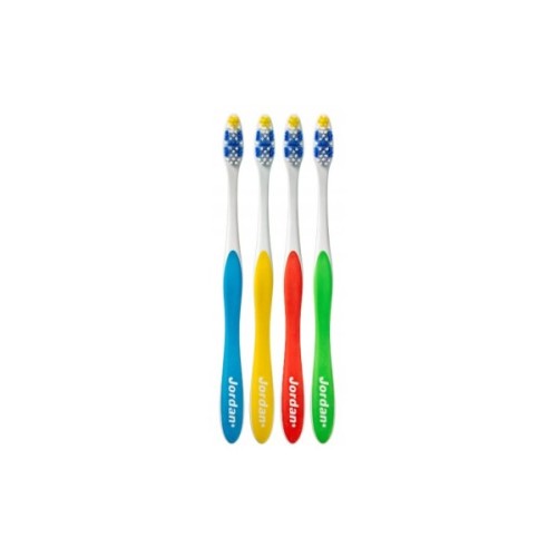 Зубна щітка Jordan Total Clean Medium 4 шт. (7038516140418)