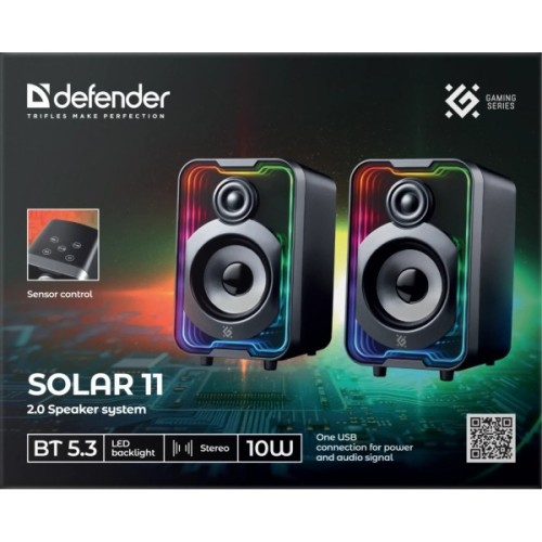 Акустична система Defender Solar 11 Black (65811)