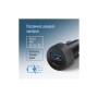 Зарядний пристрій ColorWay USB-C PD35W + USB QC3.0 car adapter (CW-CHA064PD-BK)