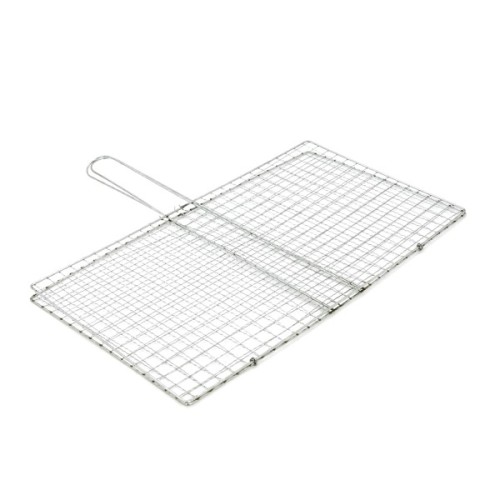 Решітка для гриля Voltronic 40х22 см, ручка 15 см (YT-G40H15)