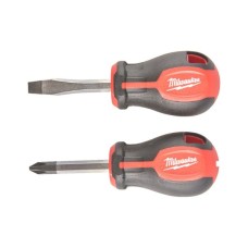 Набір викруток Milwaukee магнітних коротких з тригранною рукояткою 2шт. (4932471810)