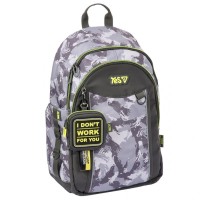 Рюкзак шкільний Yes Grey TS-60L (550405)