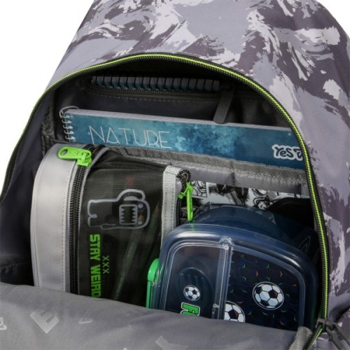 Рюкзак шкільний Yes Grey TS-60L (550405)