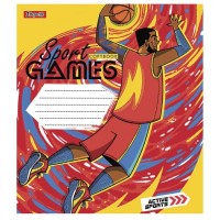 Зошит 1 вересня Sport games 18 аркушів клітинка (766571)