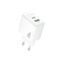 Зарядний пристрій BOROFONE BAS44A 1xUSB-C PD20W + 1xUSB QC3.0 white (6941991113840)