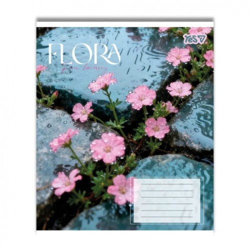 Зошит Yes Flora А5 24 аркушів клітинка (768790)
